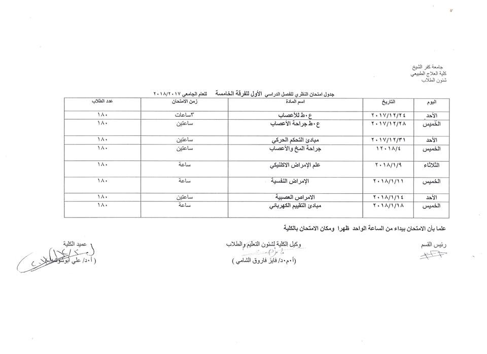 كلية العلاج الطبيعي
